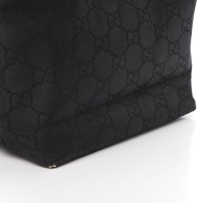Gucci Nylon Monogram Small Hobo Black 13 of 15