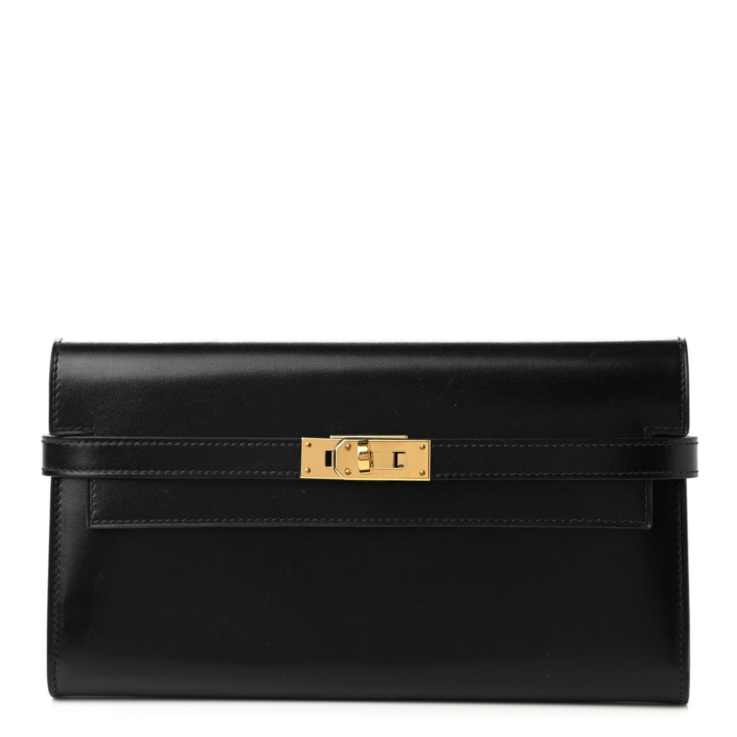 Box Kelly Longue Wallet Black