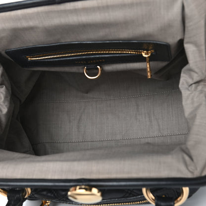 Marc Jacobs Calfskin Quilted Stam Black 4 of 4