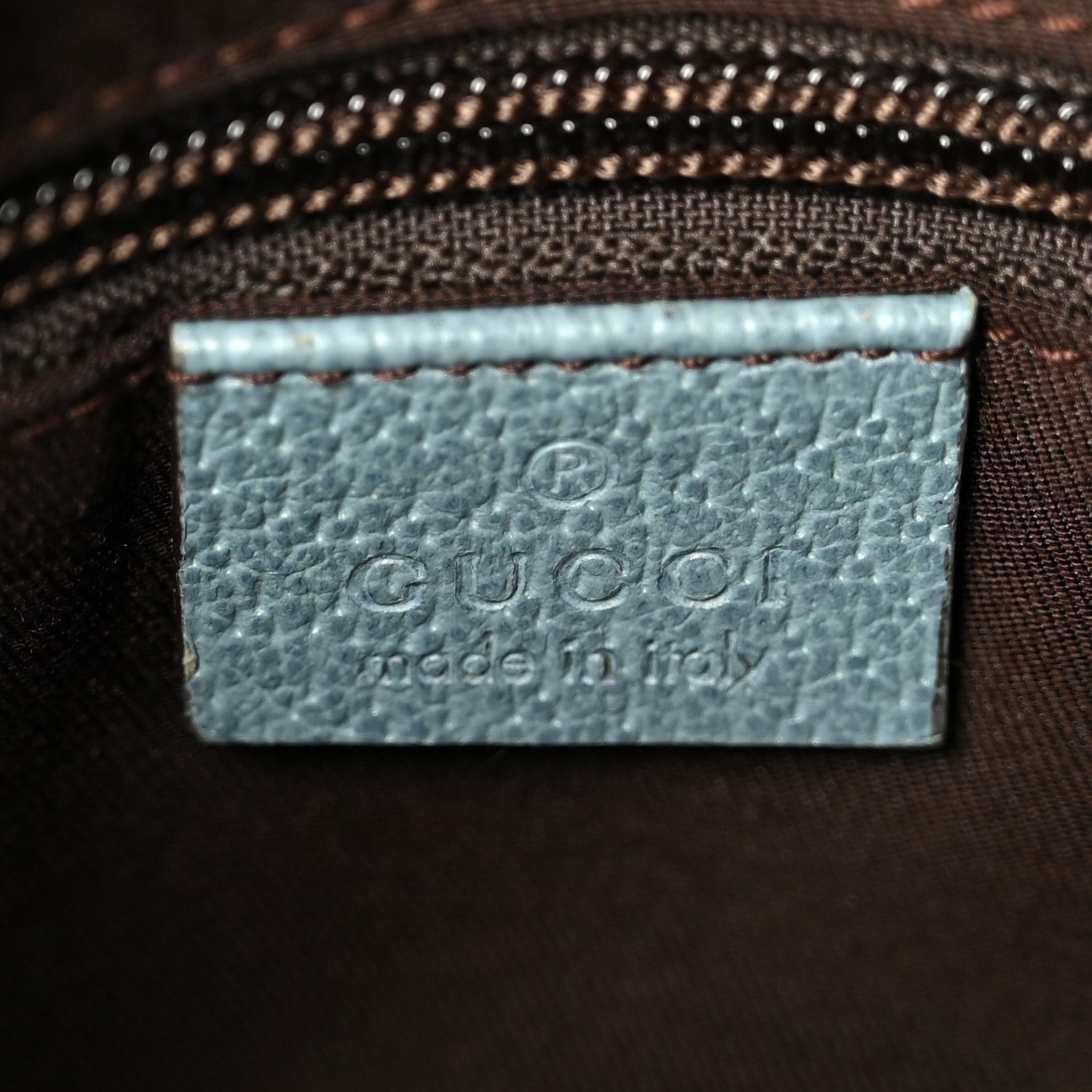 Gucci Monogram Web Small Flat Messenger Bag Blue 6 of 11