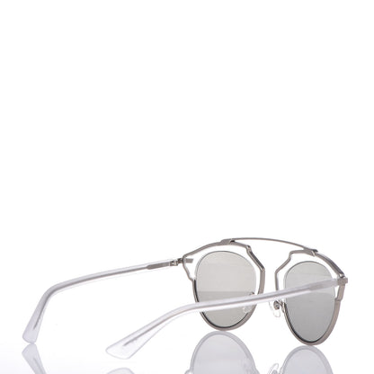 Christian Dior Mirrored So Real Sunglasses Matte Silver 4 of 9