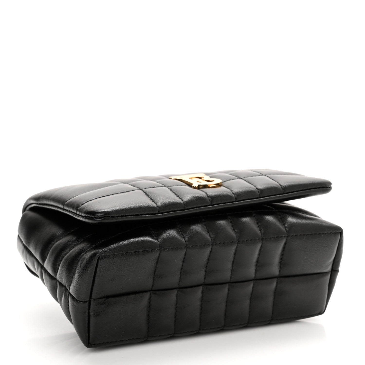 Burberry Lambskin Quilted Mini Lola Bag Black 4 of 10