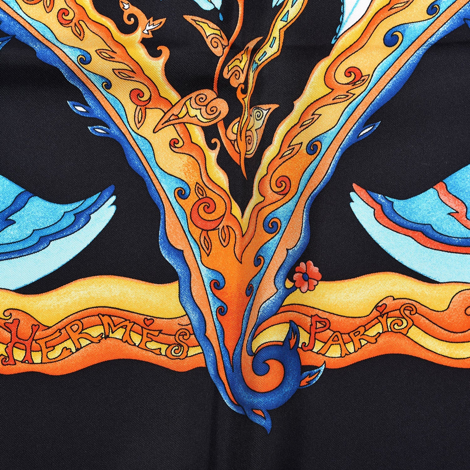 Hermes Silk De Tout Coeur Scarf 90 6 of 8