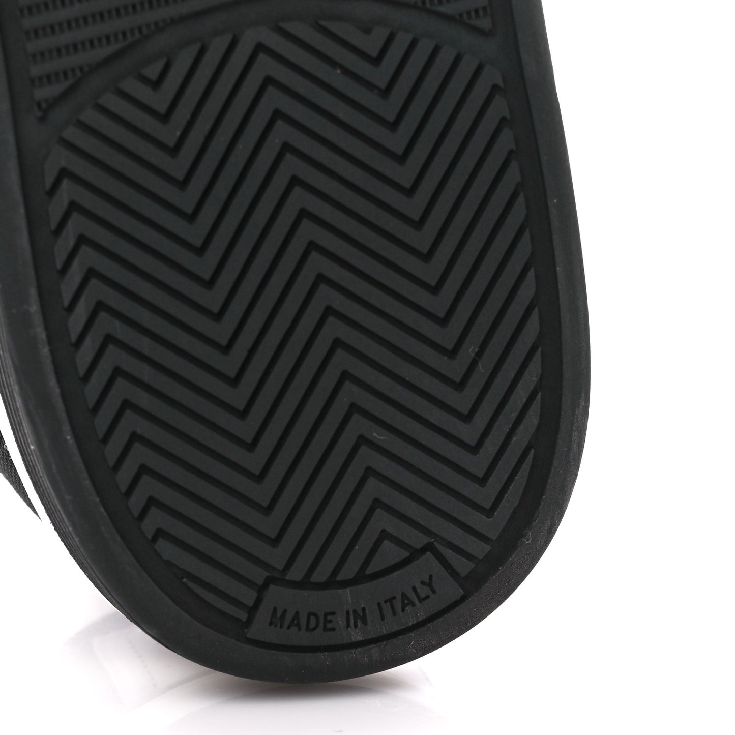 Fabric Womens Logo Sneakers 39.5 Black White