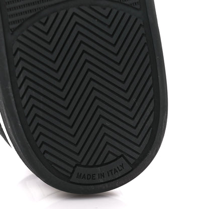Chanel Fabric Womens Logo Sneakers 39.5 Black White 6 of 9