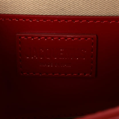 Jacquemus Glazed Calfskin Le Bambino Long Red 6 of 10