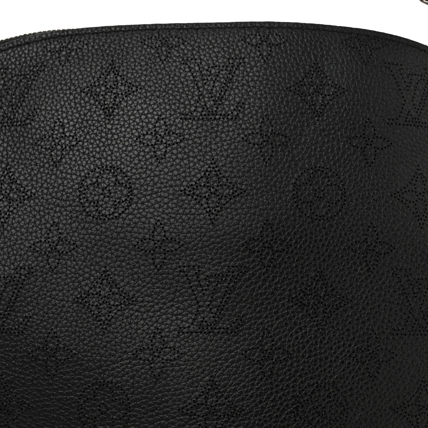 Louis Vuitton Mahina Babylone Chain BB Black 8 of 10