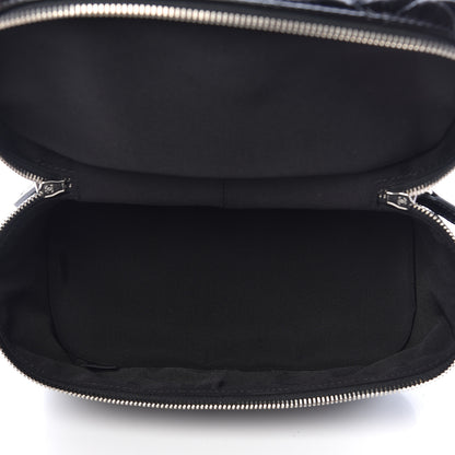 Chanel Crumpled Calfskin PVC Quilted Backpack Black 6 of 11