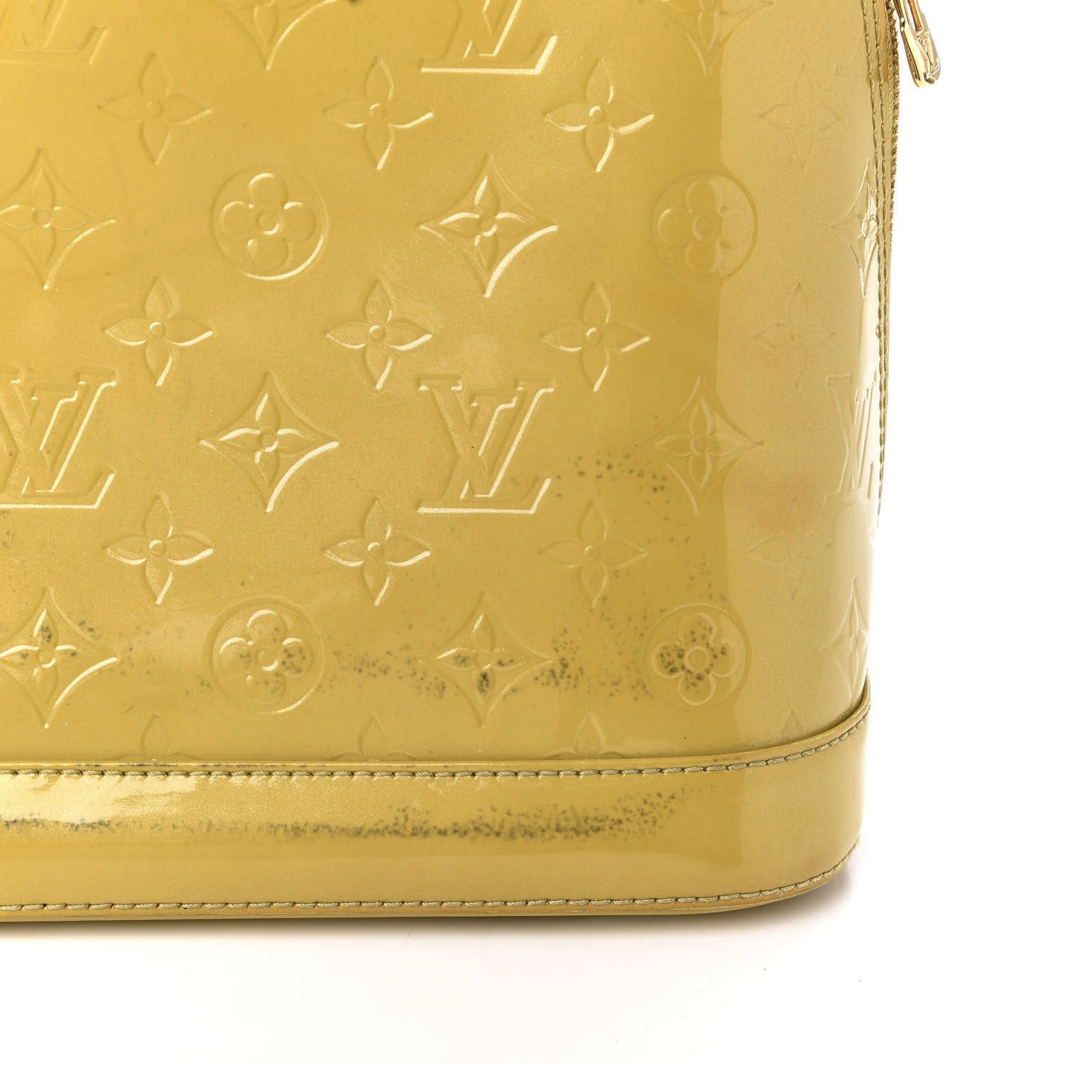 Louis Vuitton Vernis Alma PM Citrine 13 of 16