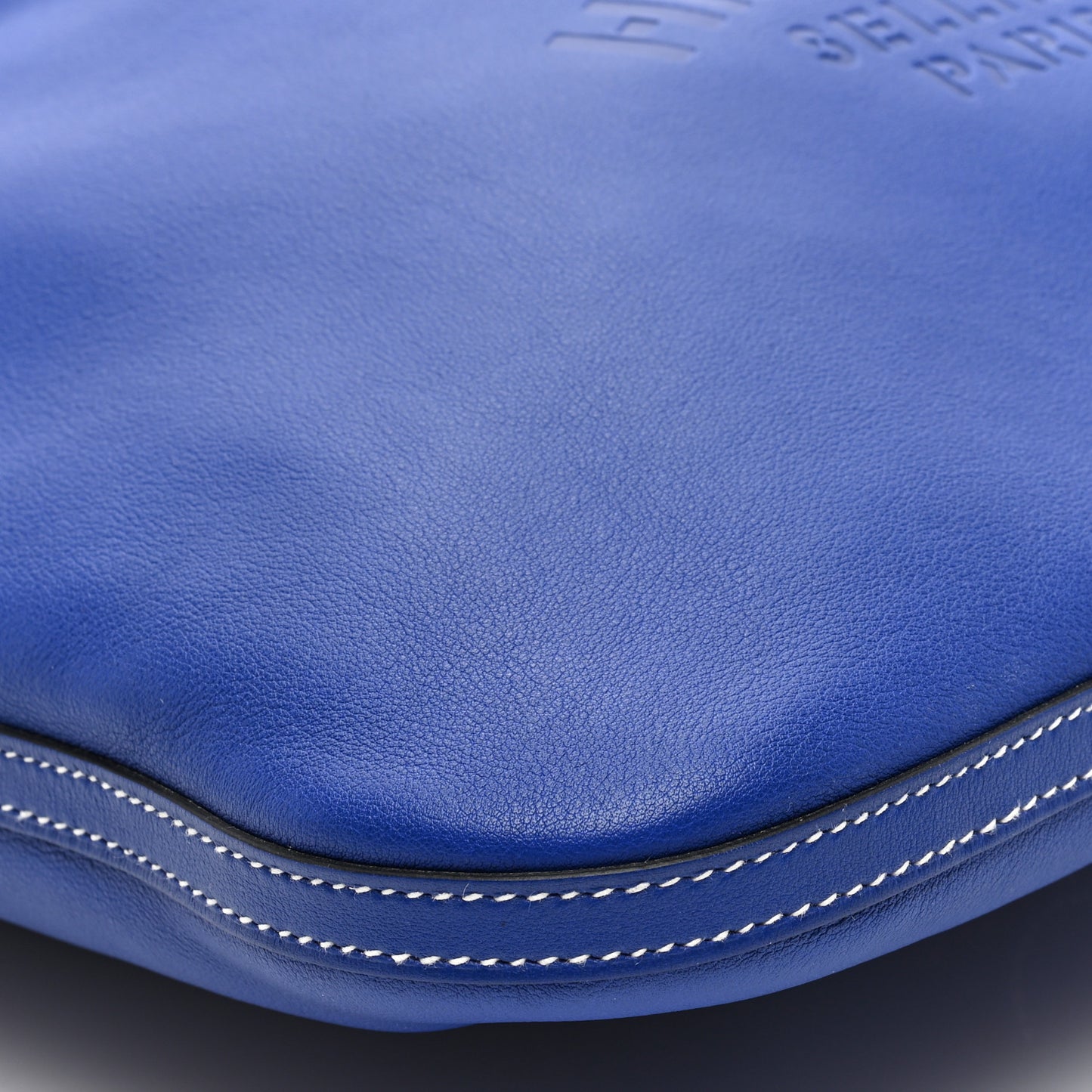 Cheri Calfskin Bridado Backpack Bleu Electrique