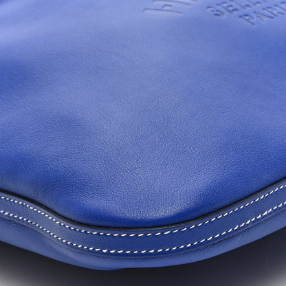Hermes Cheri Calfskin Bridado Backpack Bleu Electrique 7 of 9