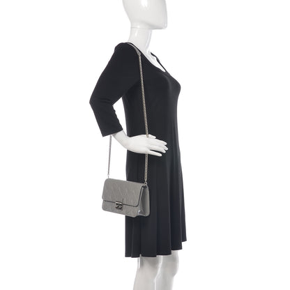 Christian Dior Patent Cannage Miss Dior Promenade Pouch Grey 2 of 8