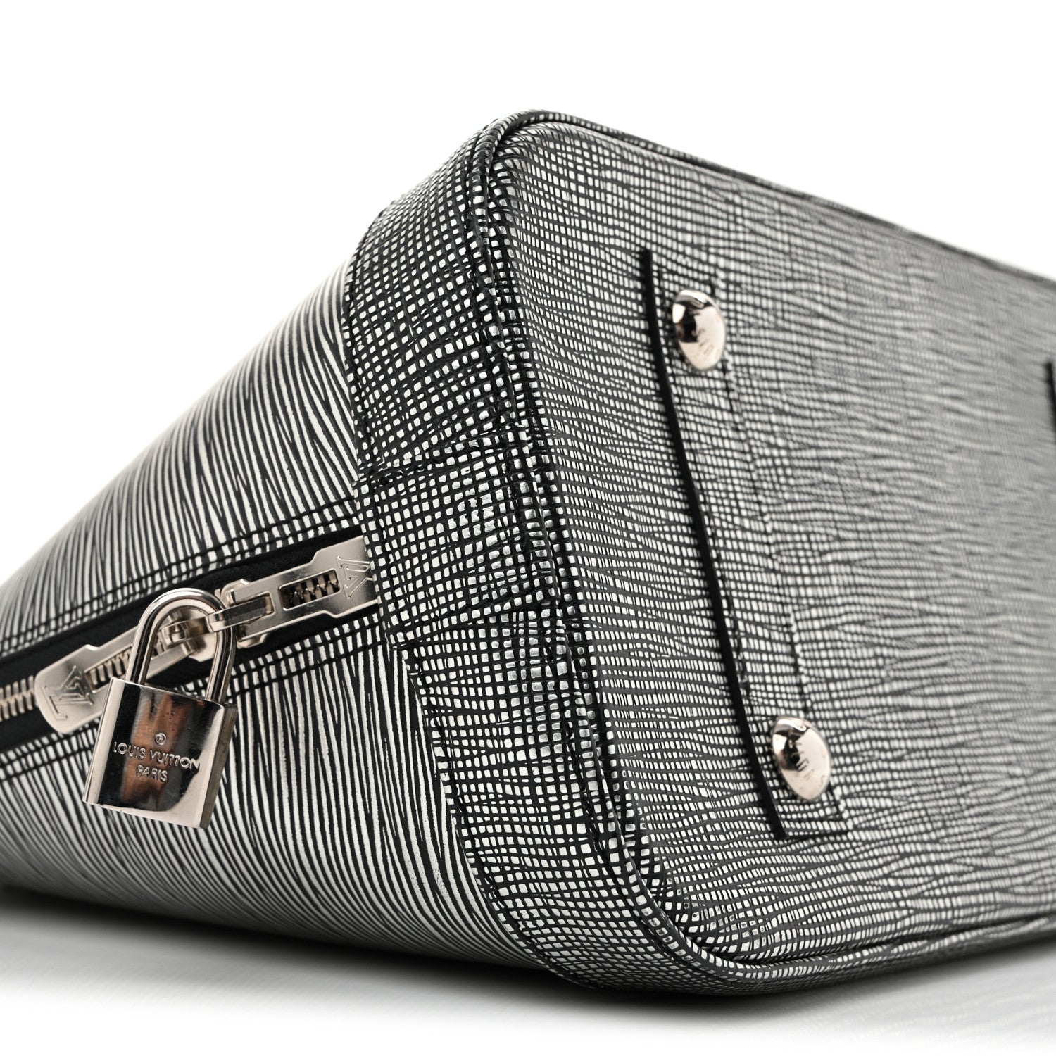 Louis Vuitton Epi Alma PM Platine 8 of 12