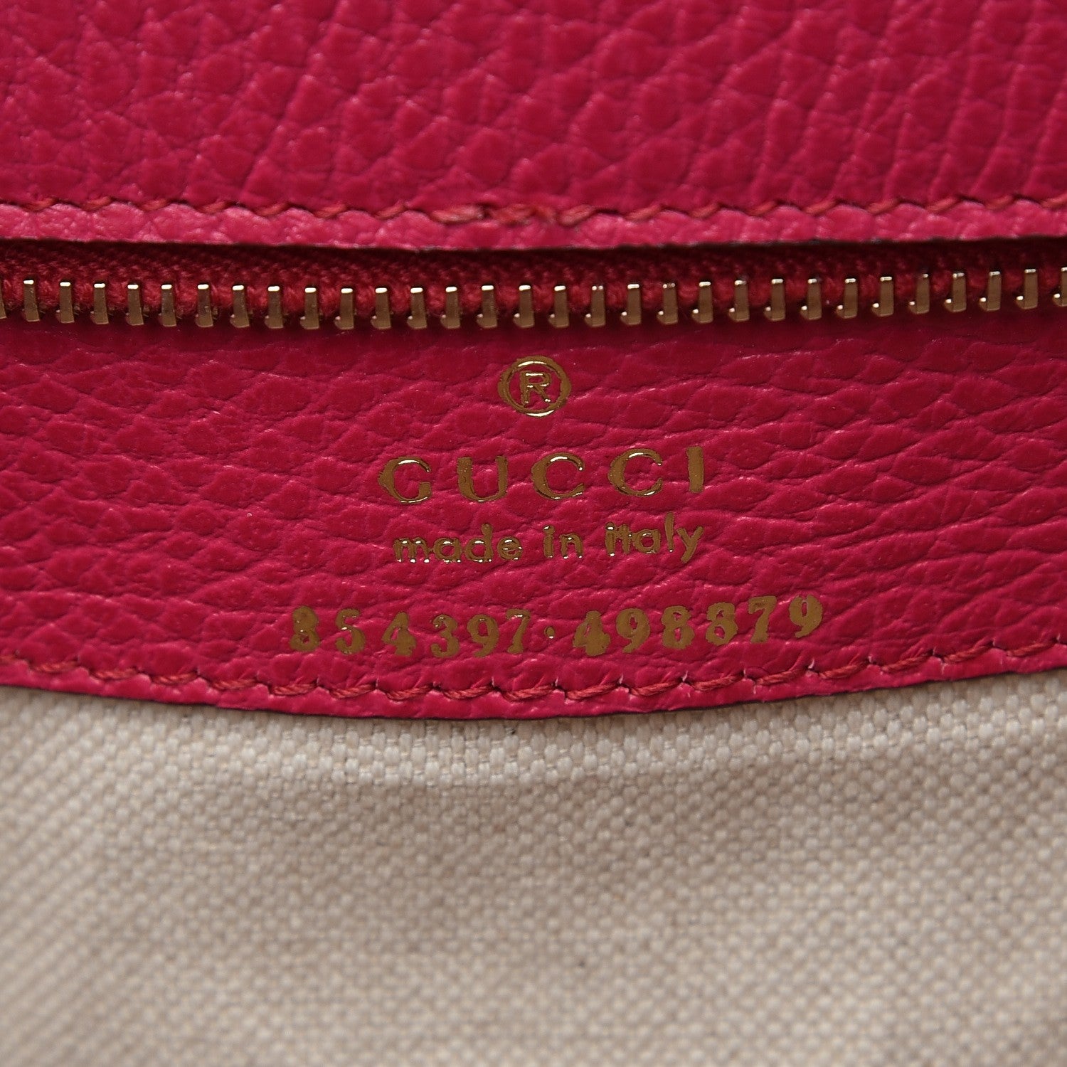 Gucci Dollar Calfskin Medium Swing Tote Blossom 6 of 7