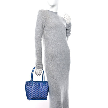 Goyard Goyardine Reversible Mini Anjou Sky Blue 2 of 12
