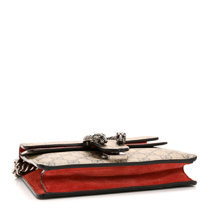 Gucci GG Supreme Monogram Mini Dionysus Shoulder Bag Hibiscus Red 4 of 13