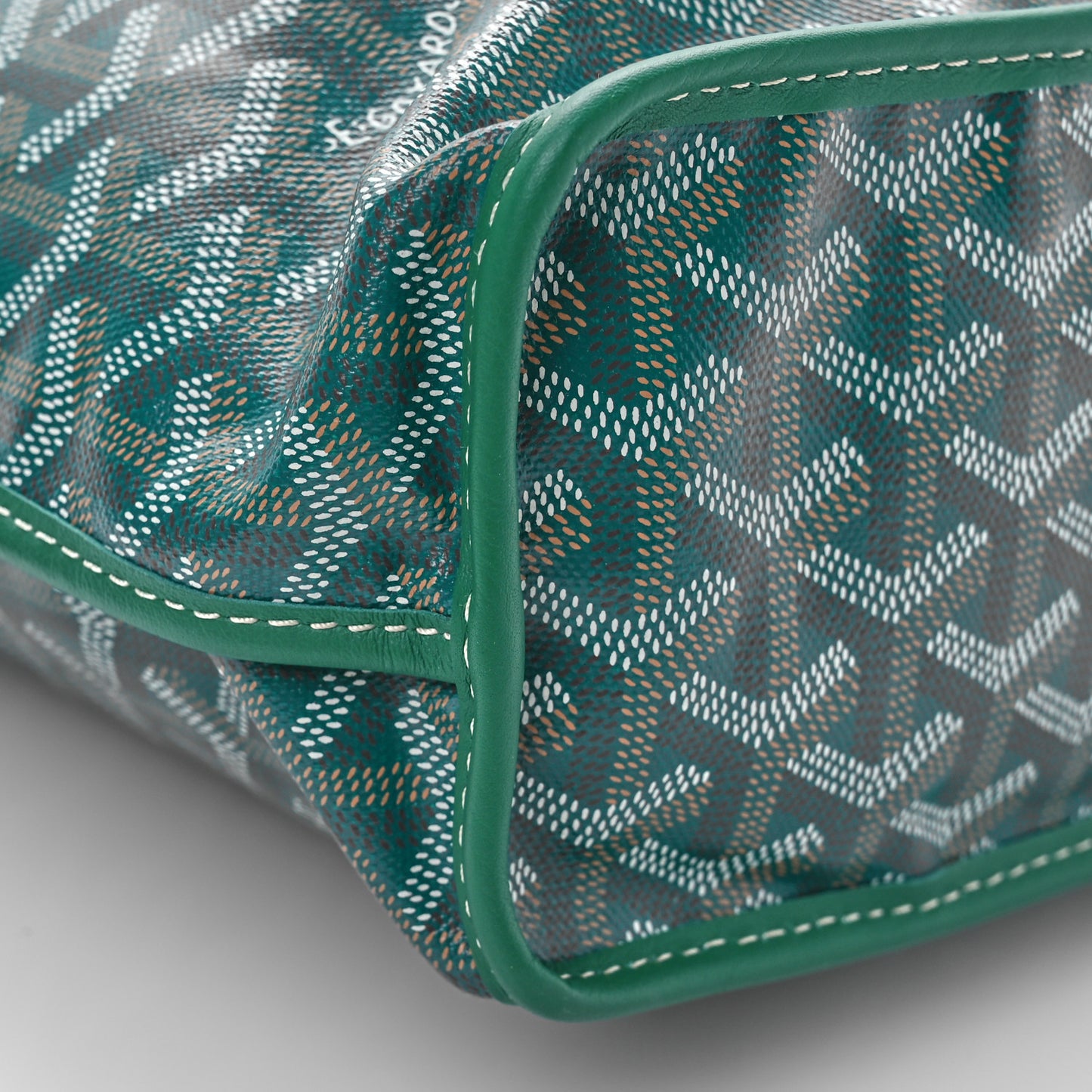 Goyardine Reversible Mini Anjou Green