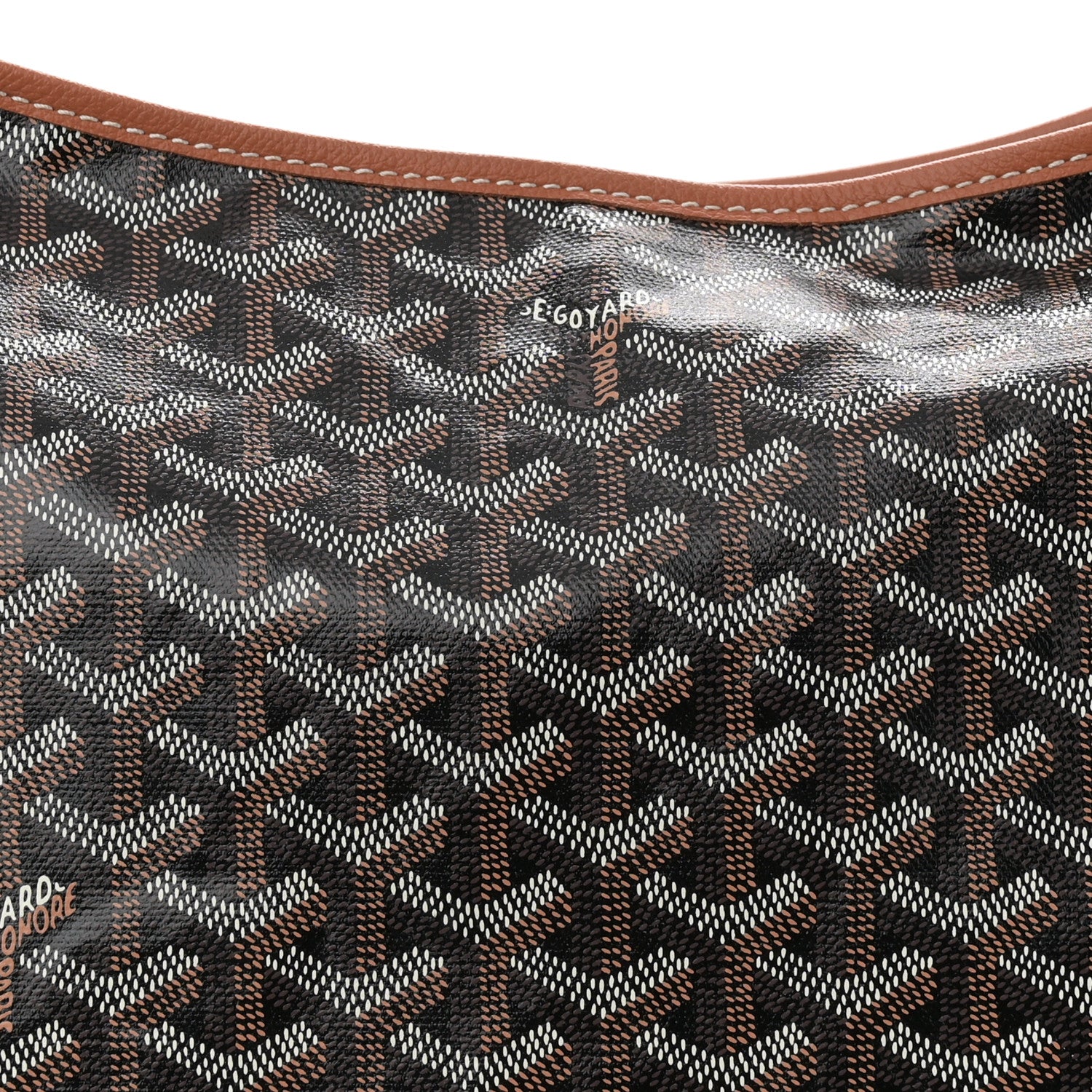 Goyard Goyardine Boheme Hobo Black Gold 8 of 11