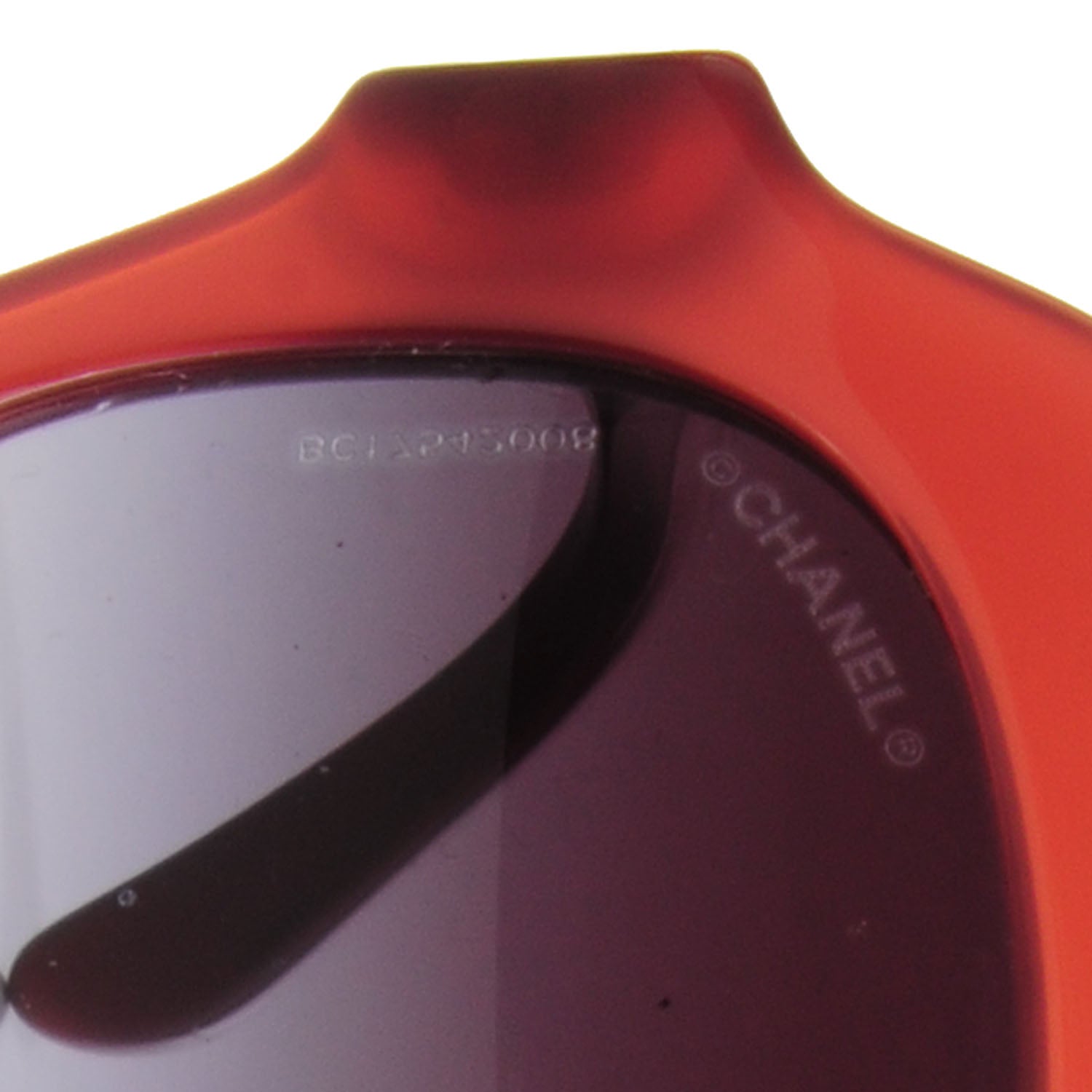 Chanel Round Sunglasses Red 71045 6 of 6