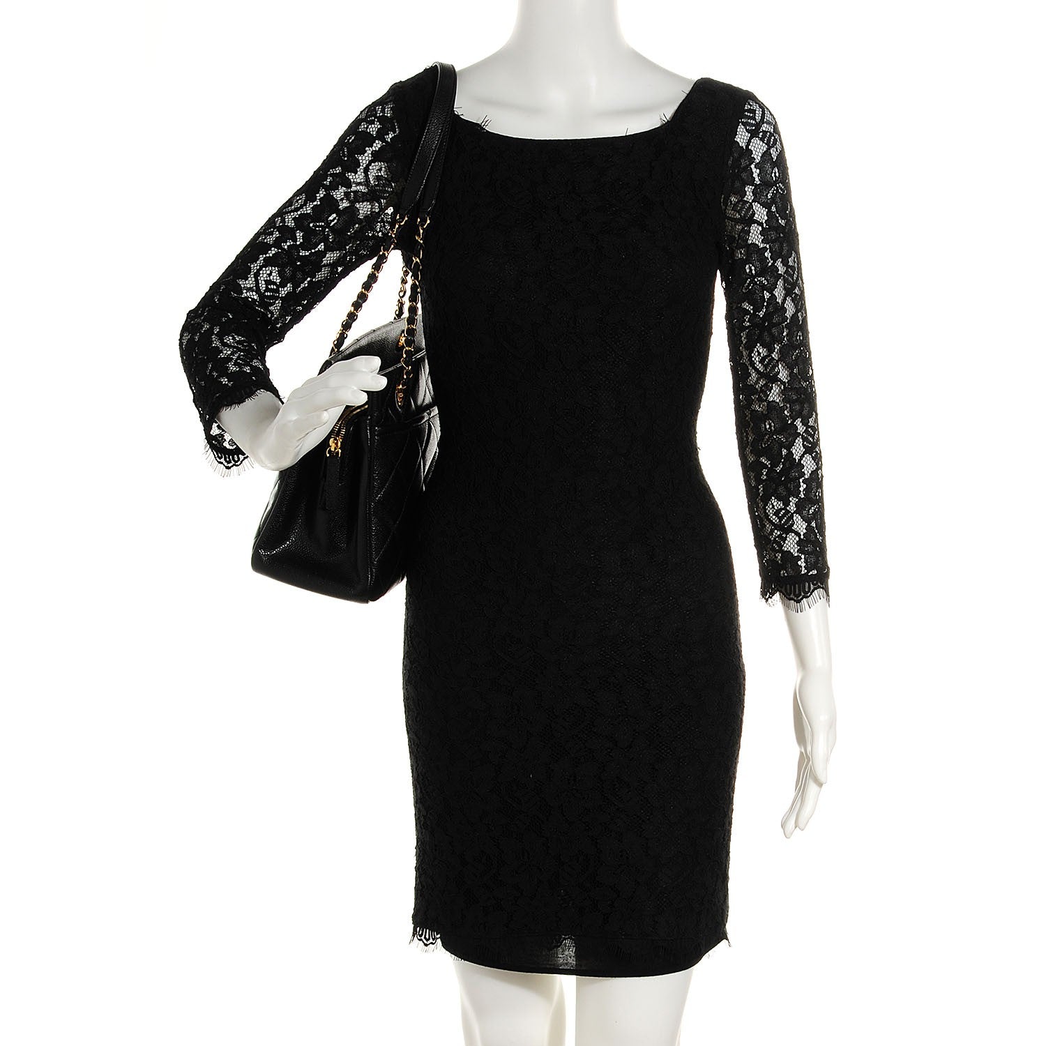 Chanel Caviar Timeless CC Shopping Tote Black 2 of 8