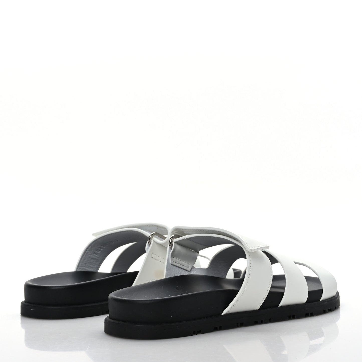 Calfskin Womens Chypre Sandals 37 White
