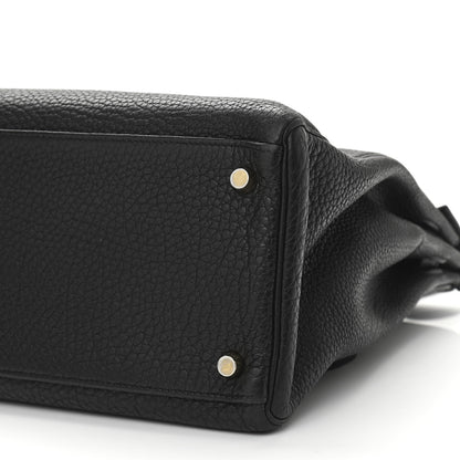 Hermes Taurillon Clemence Kelly Retourne 35 Black 10 of 13