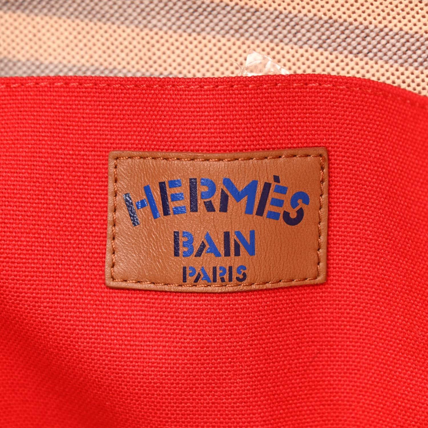 Hermes Cotton Farniente Beach Bag 6 of 13