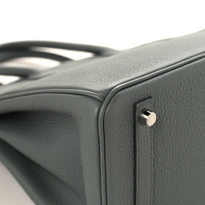 Hermes Togo Birkin 30 Vert Amande 11 of 13