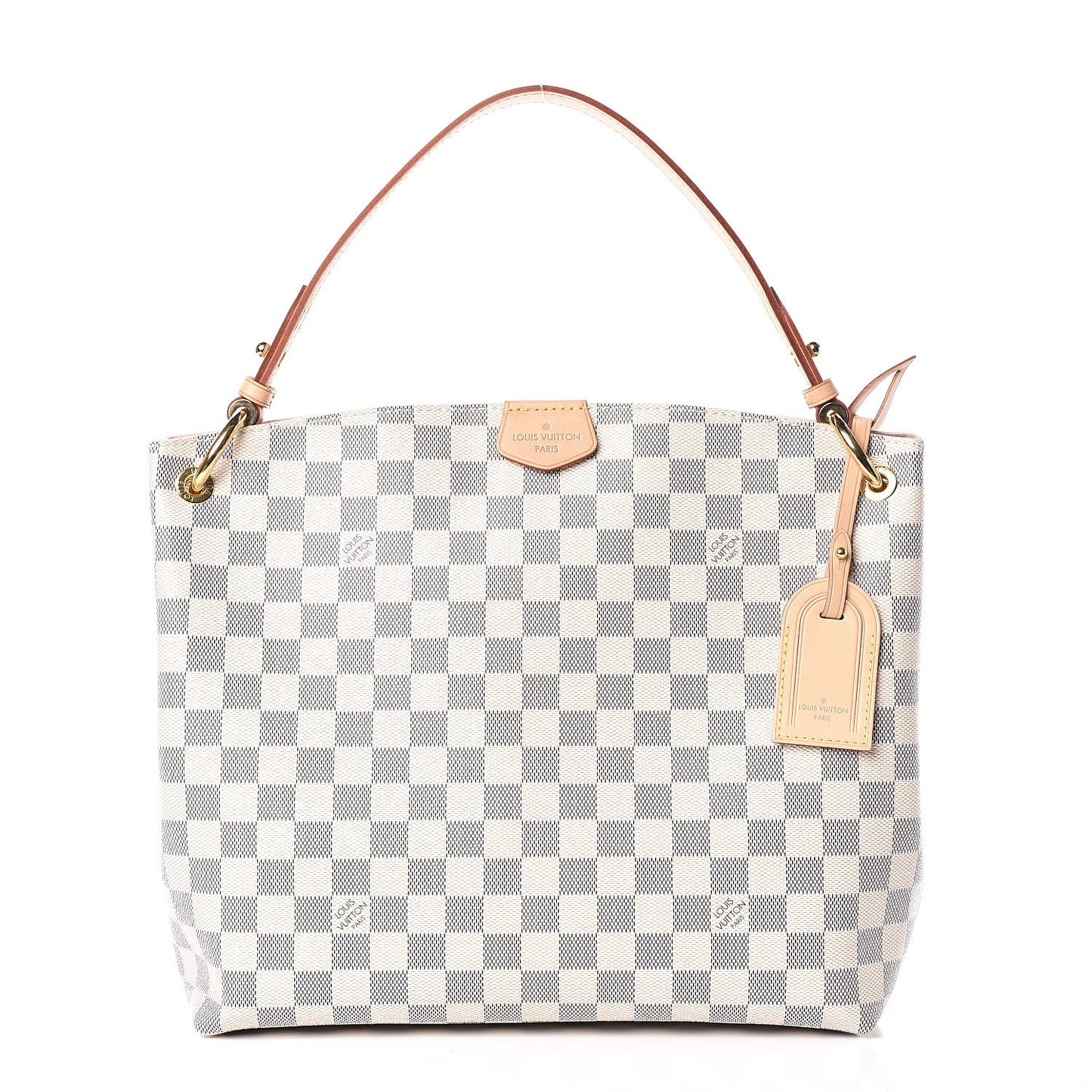 Damier Azur Graceful PM Rose Ballerine