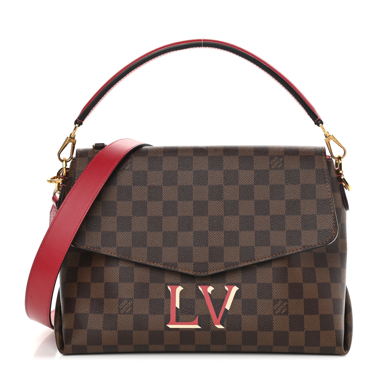 Damier Ebene Beaubourg MM Scarlet