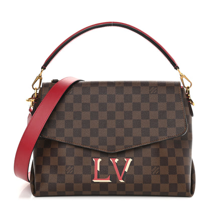 Louis Vuitton Damier Ebene Beaubourg MM Scarlet 1 of 13