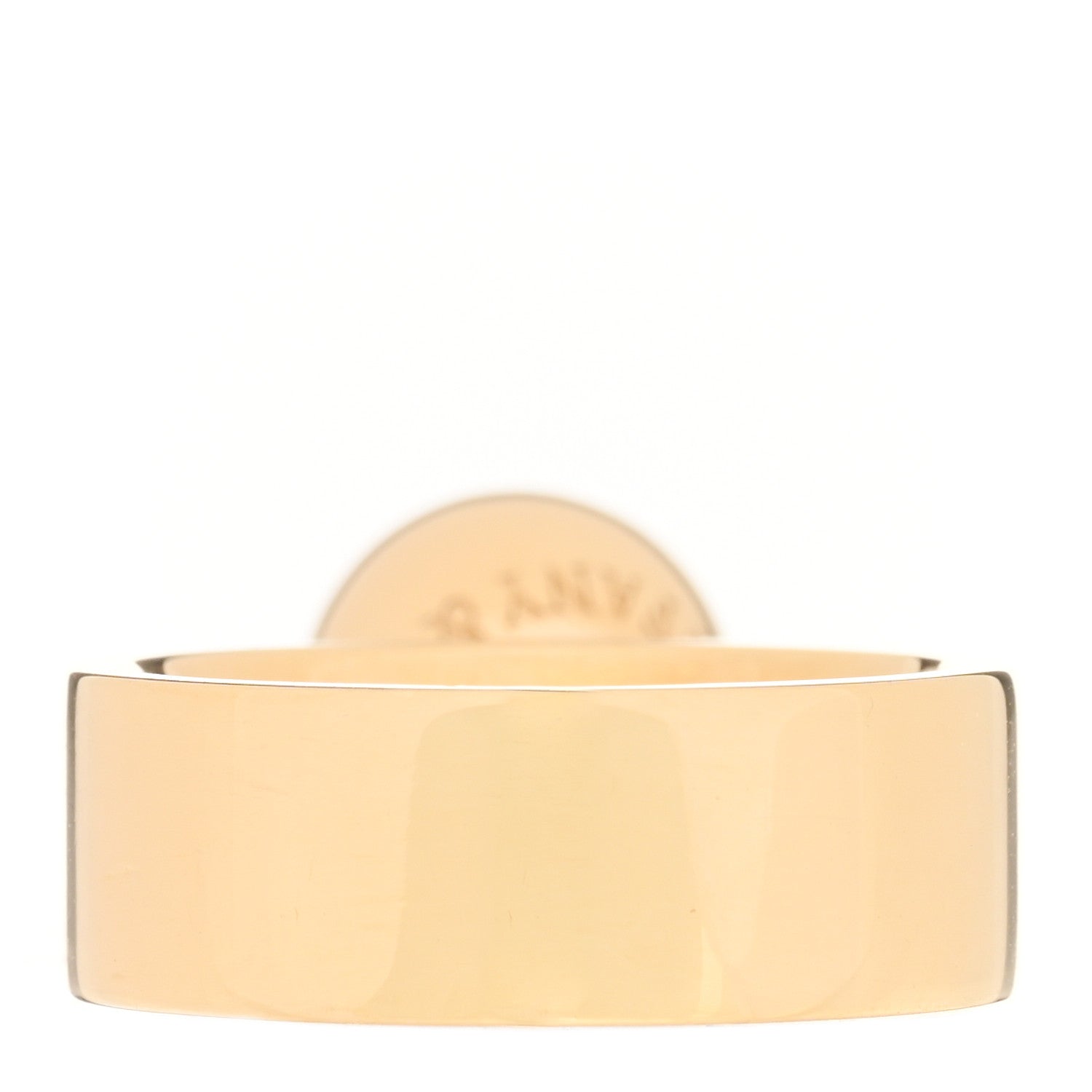 Tiffany 18K Yellow Gold HardWear Dangle Ball Ring 49 4.75 3 of 5