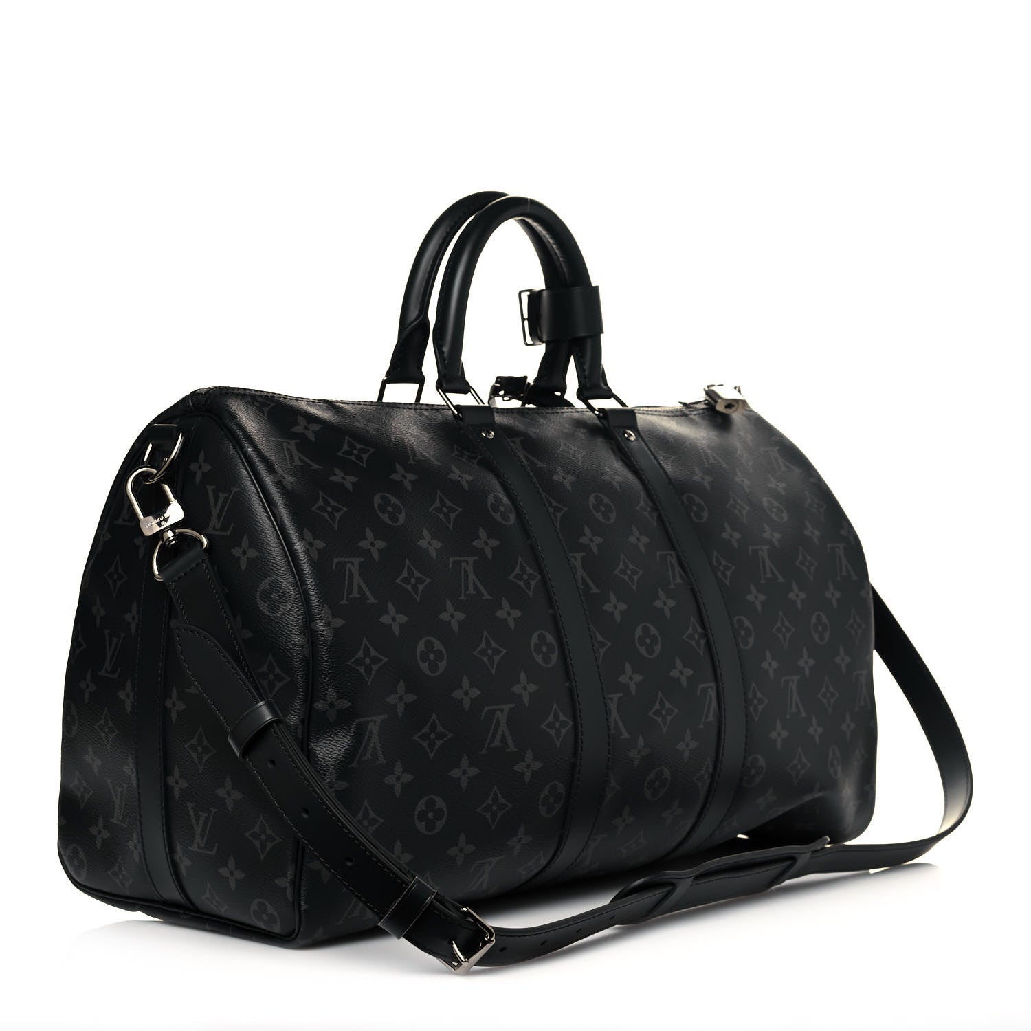 Louis Vuitton Monogram Eclipse Keepall Bandouliere 45 3 of 14