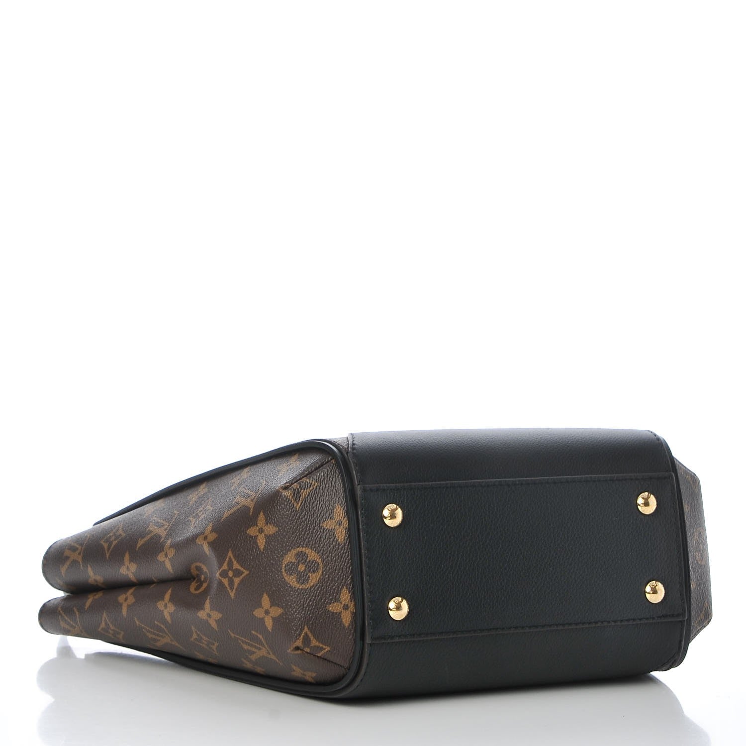 Louis Vuitton Calfskin Monogram Kimono Tote PM Black 4 of 7
