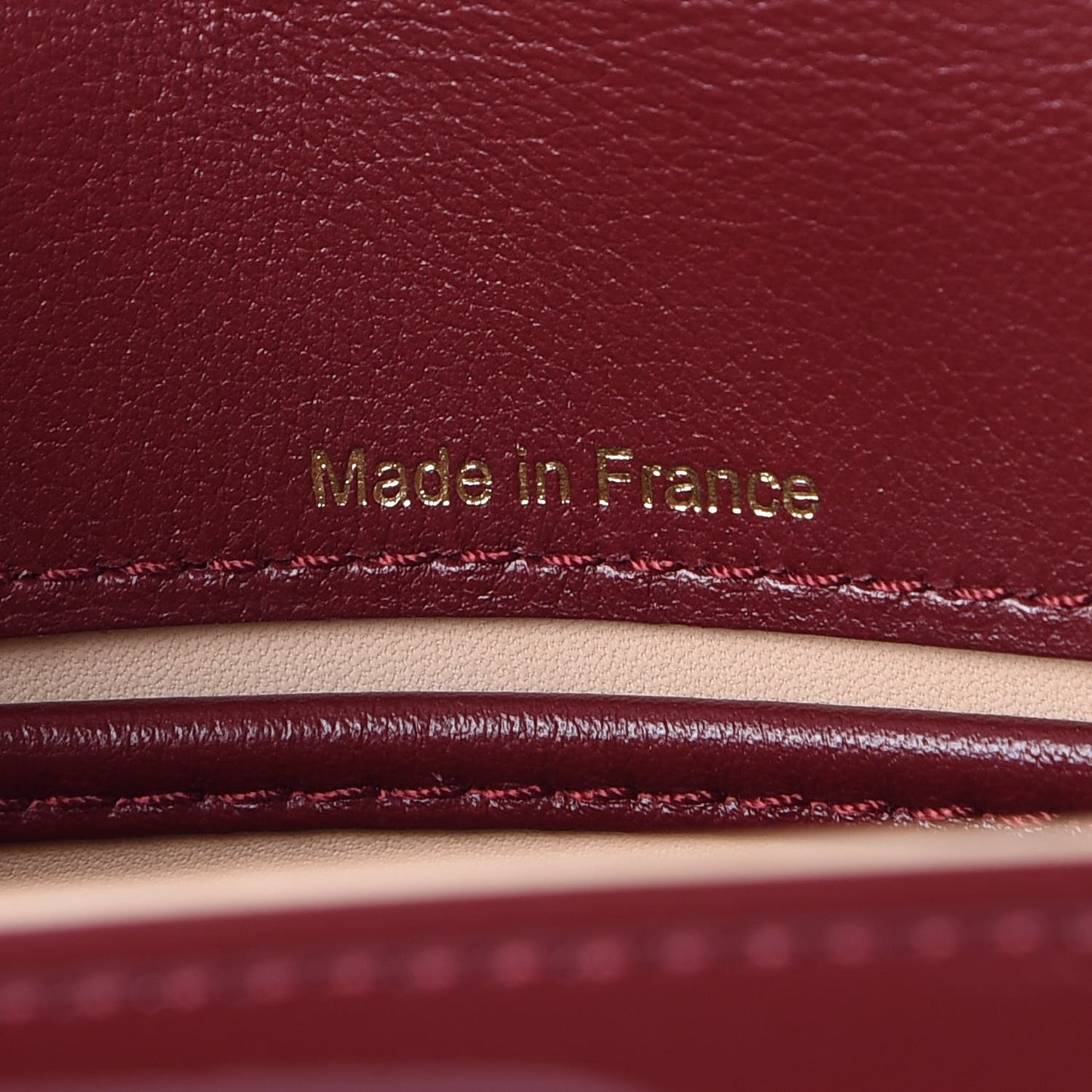Patent Calfskin Micro Tempete Satchel Red