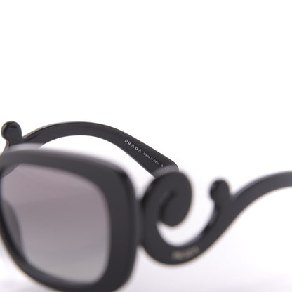 Prada Acetate Baroque Sunglasses SPR 27O Black 5 of 9
