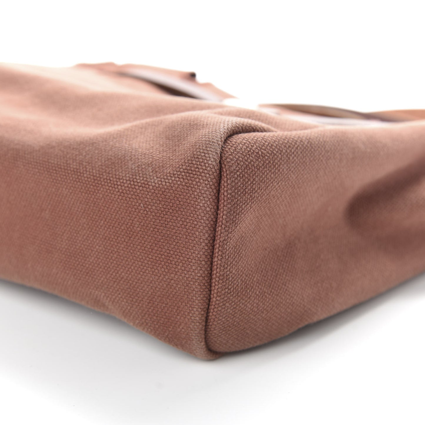 Toile Vache Calfskin Herbag 30 PM Havane Natural