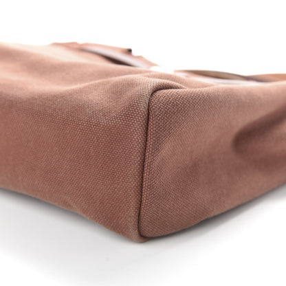 Hermes Toile Vache Calfskin Herbag 30 PM Havane Natural 8 of 8