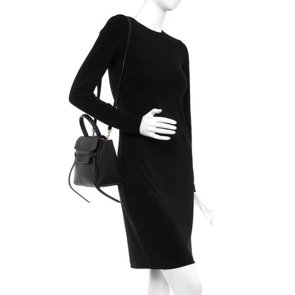 Celine Grained Calfskin Nano Belt Bag Black 2 of 6