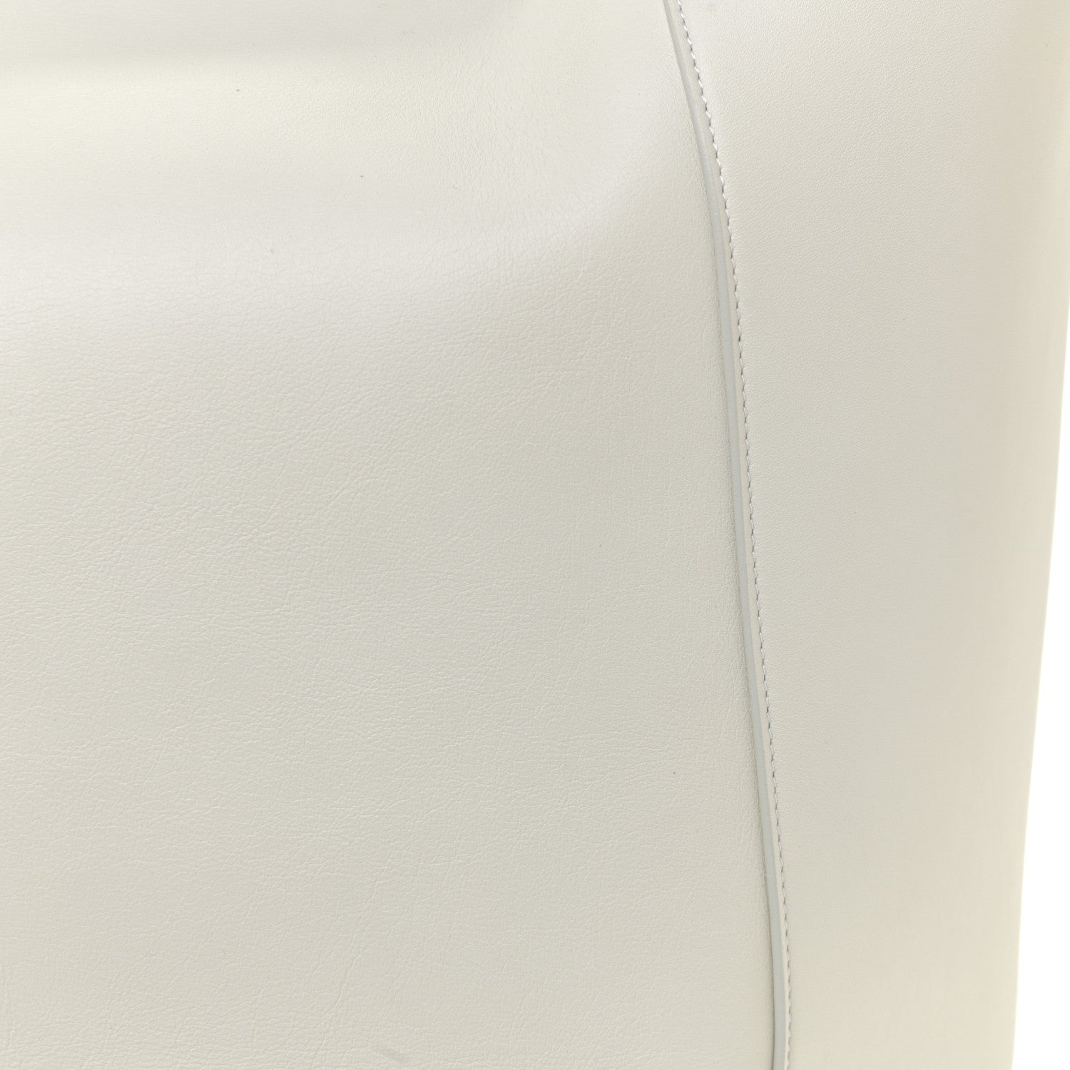 Celine Calfskin Clasp Horizontal Cabas White 9 of 20