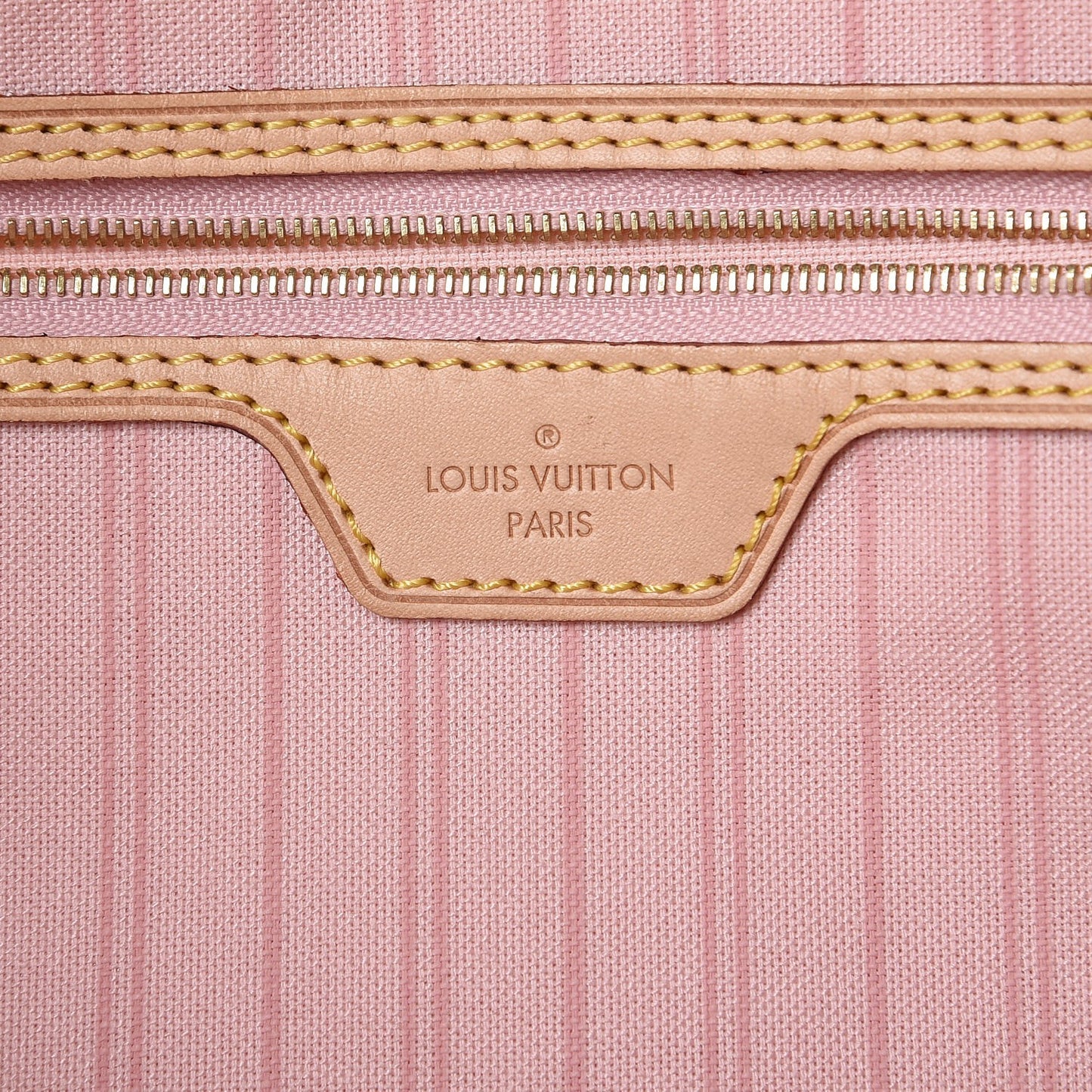 Damier Azur Delightful MM Rose Ballerine