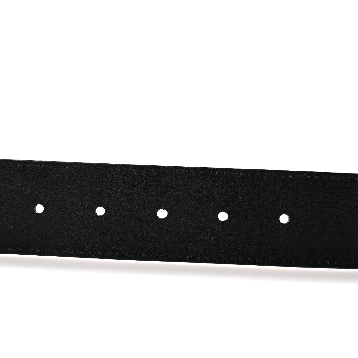 Louis Vuitton Calfskin 40mm LV Initiales Reversible Belt 90 36 Black Dark Brown 3 of 5