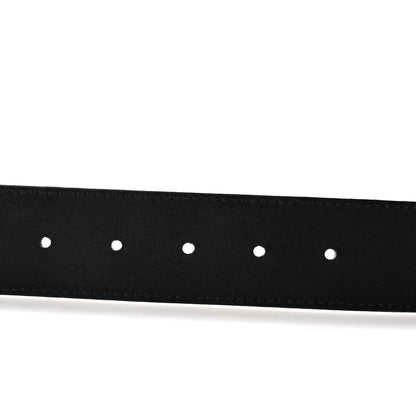 Louis Vuitton Calfskin 40mm LV Initiales Reversible Belt 90 36 Black Dark Brown 3 of 5