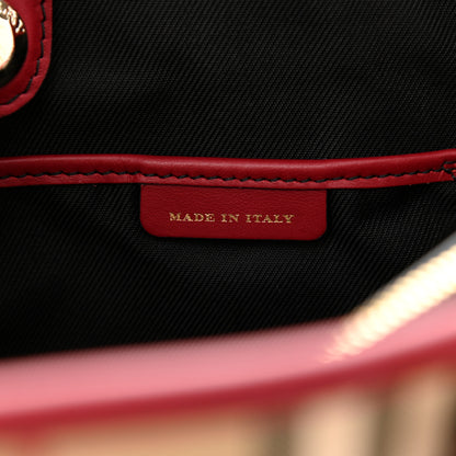 Burberry Horseferry Check Medium Ballingdon Tote Honey Parade Red 8 of 13
