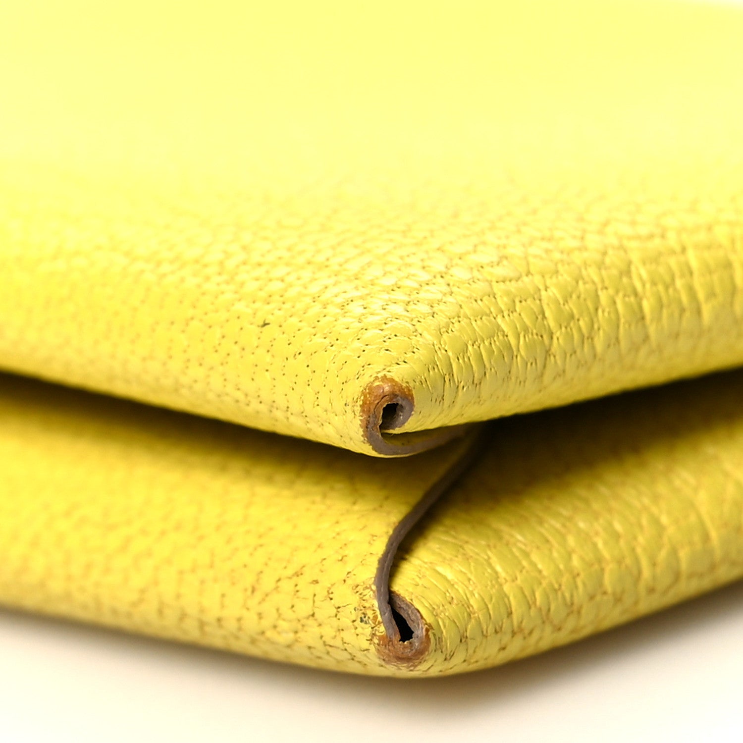 Hermes Chevre Mysore Calvi Card Case Lime 12 of 13