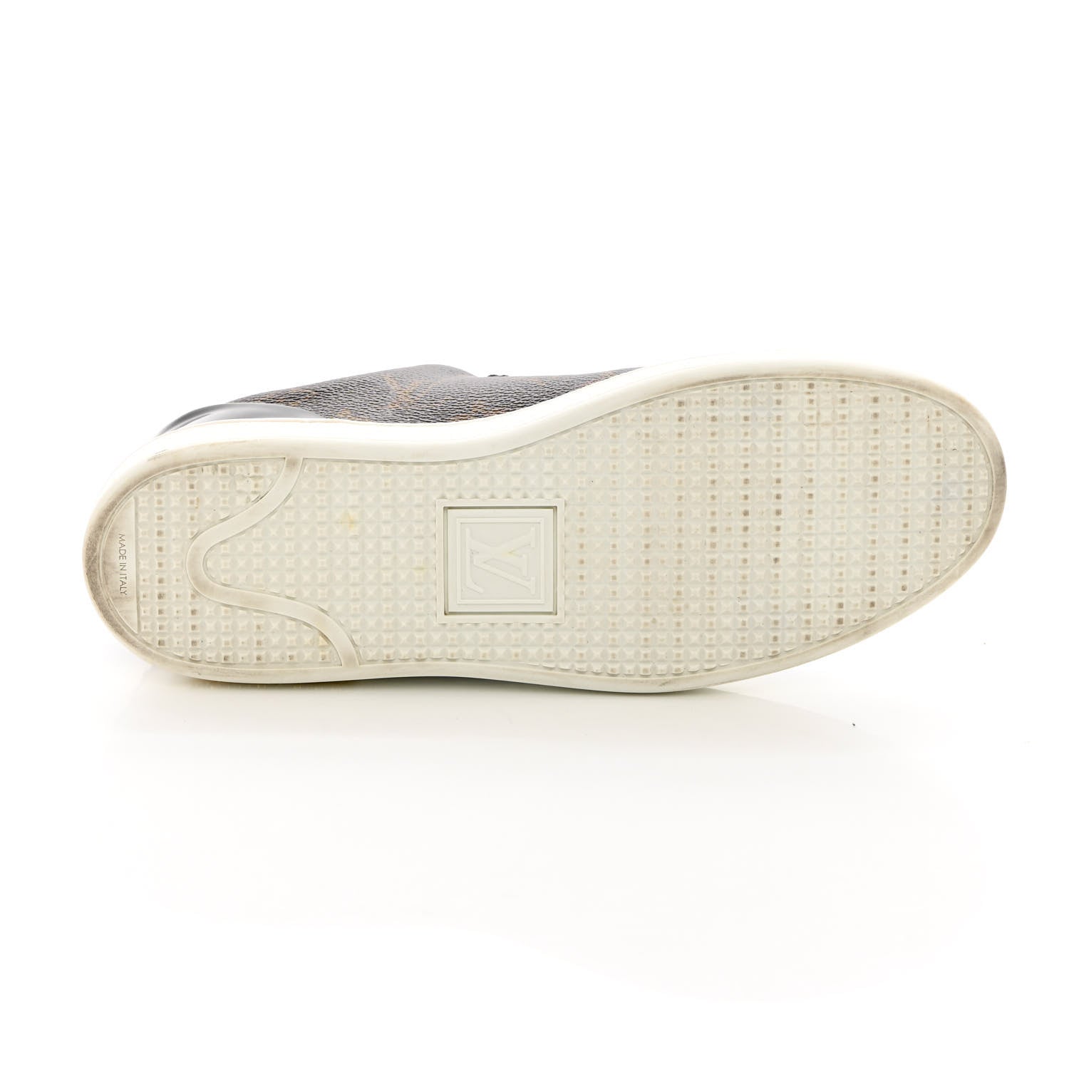 Louis Vuitton Patent Monogram Frontrow Sneakers 38 11 of 13