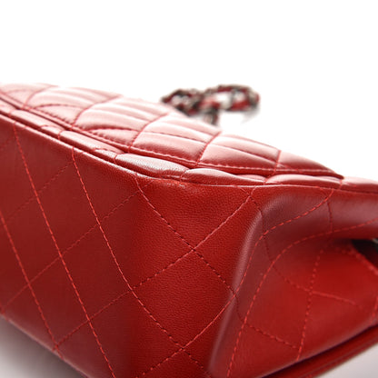 Chanel Lambskin Quilted Mini Square Flap Red 12 of 13