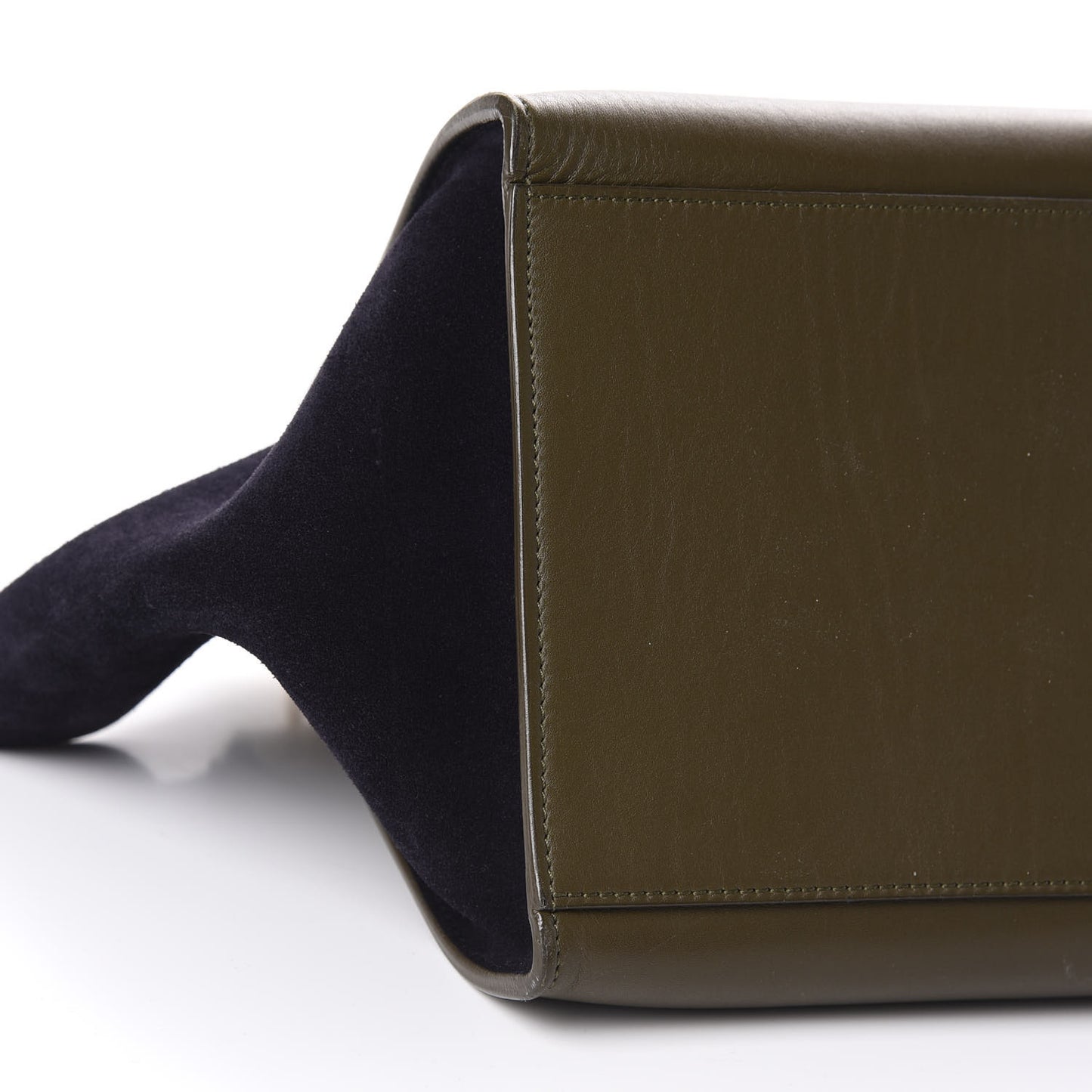 Velluto Calfskin Suede Medium Tri-Color Trapeze