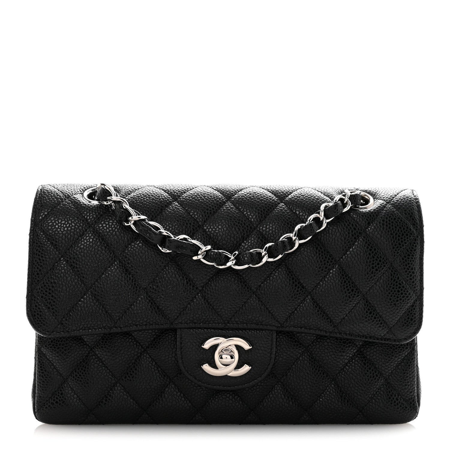 Chanel Caviar Quilted Small Double Flap Black 1 of 11