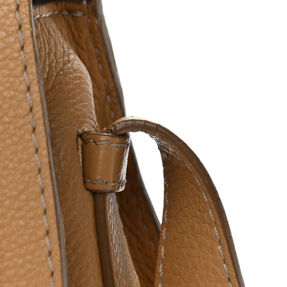 Chloe Calfskin Medium Marcie Round Crossbody Bag Milky Coffee 14 of 16